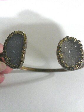 *3/$15* Druzy Quartz Bracelet